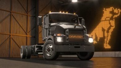 Mack medium-duty electric truck