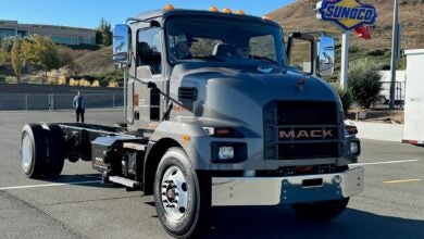 Mack MD Electric at Sonoma Raceway