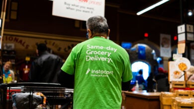 Instacart grocery delivery