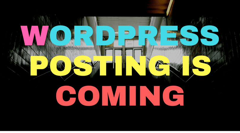 wordpress posting